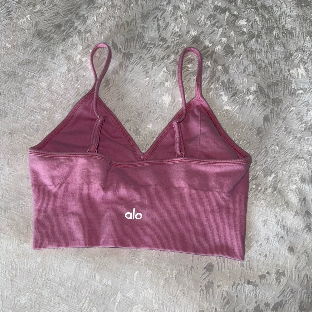 ALO Yoga Pink Sports Bra